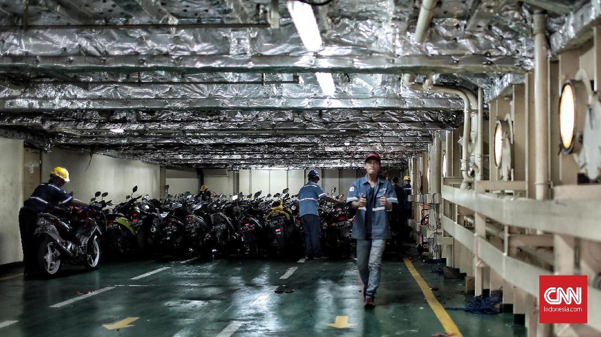 FOTO: Para Pemudik Gratis di Tanjung Priok