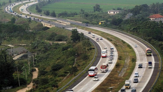 Polisi menduga kecelakaan di Tol Cipali yang menewaskan delapan orang terjadi akibat sopir Elf yang mengantuk atau kecepatannya terlalu tinggi.