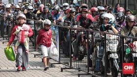 Kemenhub Pangkas Subsidi Angkut Motor saat Mudik jadi Rp28 M
