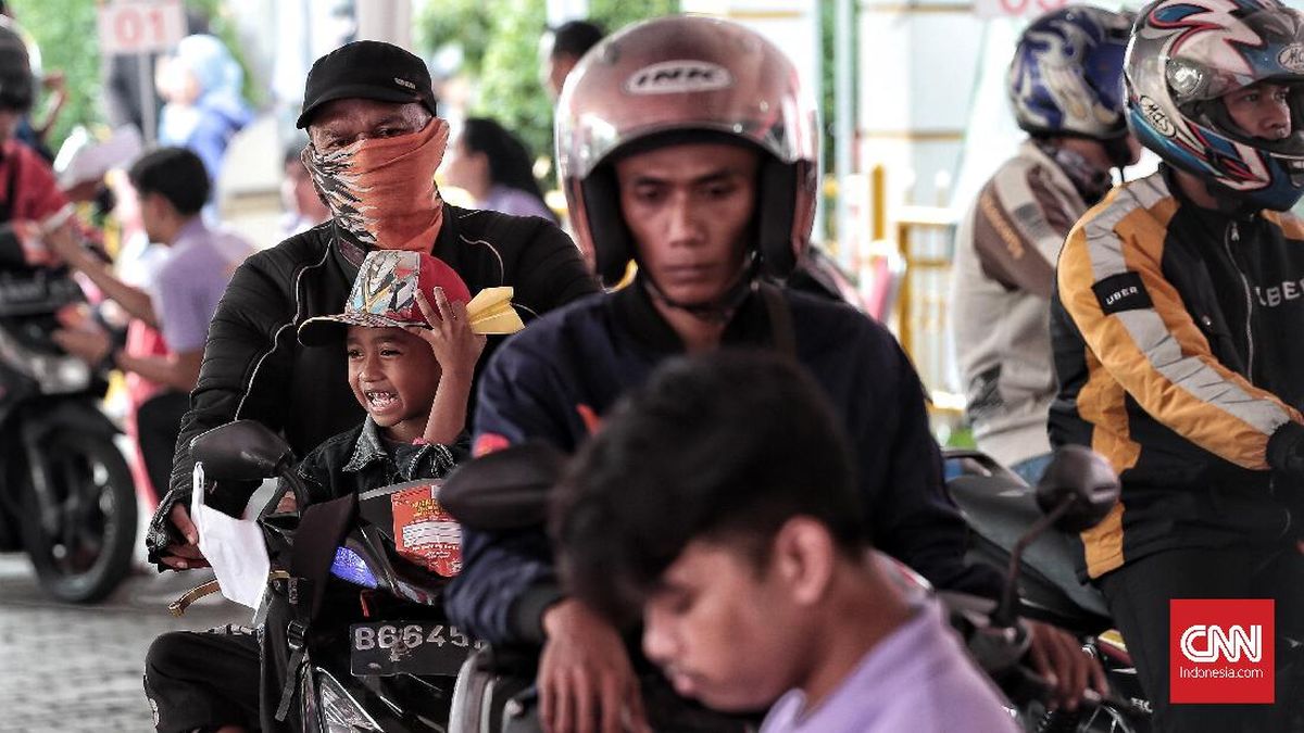FOTO: Para Pemudik Gratis di Tanjung Priok