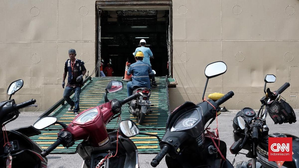 FOTO: Para Pemudik Gratis di Tanjung Priok
