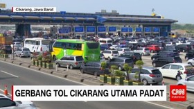 Gerbang Tol Cikarang Utama Padat