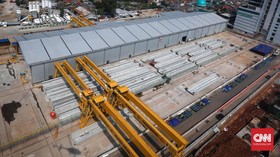 Adhi Karya: Progres LRT Fase I per Juni Baru 39,7 Persen