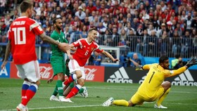 Rusia Menang 5-0 Atas Arab Saudi di Piala Dunia 2018