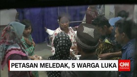 Tiga Orang Pembuat Petasan Alami Luka Paling Parah
