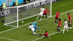 Duel Timnas Mesir vs Uruguay Imbang di Babak Pertama