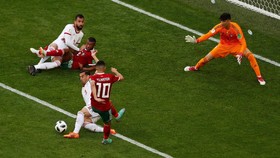 Babak I: Maroko dan Iran Imbang Tanpa Gol