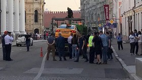 Taksi Terobos Kerumunan di Moskow Lukai 8 Orang