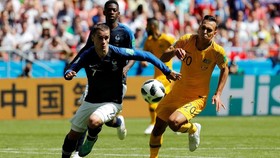 Prancis vs Australia Tanpa Gol di Babak Pertama