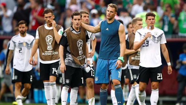 Timnas Jerman ingin menjaga asa di Grup F Piala Dunia 2018 saat menghadapi Swedia, Sabtu (23/6). Berikut prediksi Jerman vs Swedia oleh CNNIndonesia.com.