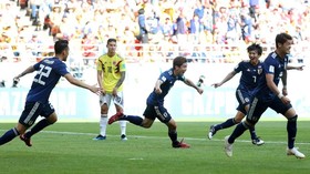 FOTO: Momen Timnas Jepang Cetak Sejarah di Piala Dunia