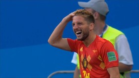 VIDEO: Tendangan Voli Dries Mertens Hunjam Gawang Panama