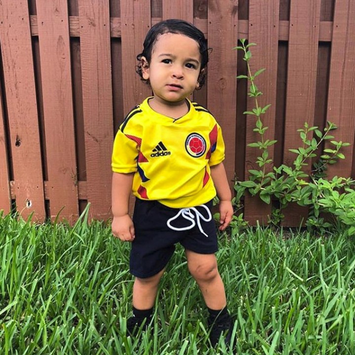 <p>Ganteng ya pendukung cilik negara Colombia yang satu ini. (Foto: Instagram @jairo_gone)</p>