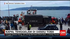 Kapal Tenggelam Di Danau Toba