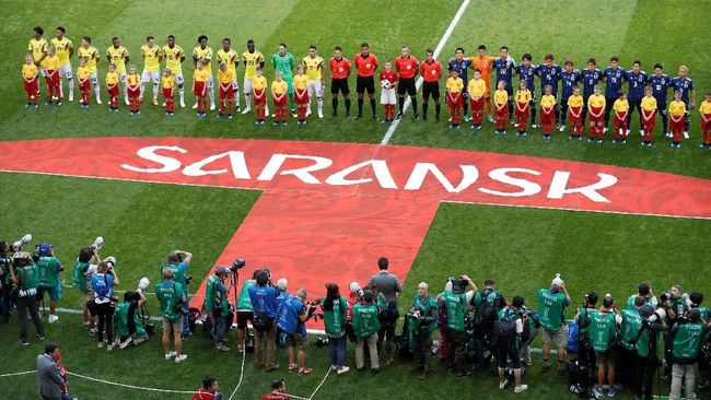 Saransk hanya kota kecil berpenduduk sekitar 300 ribu orang. Piala Dunia Rusia 2018 membuat kota ini geger akan kedatangan turis.