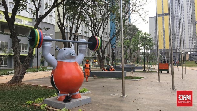 Wisma Atlet Asian Games 2018 di Kemayoran, Jakarta, diklaim sudah bisa dihuni atlet peserta pada 10 Agustus mendatang.