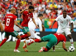 Suasana Jelang Laga Maroko Vs Portugal