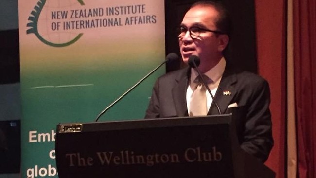 Dubes RI untuk Selandia Baru Tantowi Yahya menyuarakan agar dunia tanpa prasangka, termasuk terhadap Islam, dalam forum tahunan di Wellington, Rabu (20/6).