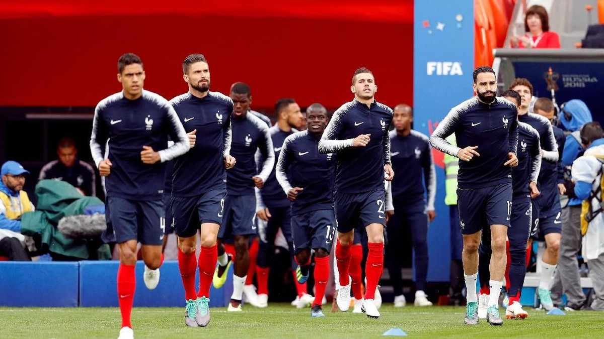FOTO: Kemenangan Prancis Singkirkan Peru di Piala Dunia 2018