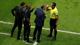 FOTO: Spanyol Raih Kemenangan Perdana di Piala Dunia 2018 Timnas Spanyol meraih kemenangan pertama di Piala Dunia 2018 setelah mengalahkan Iran 1-0 di Kazan Arena, Kamis (21/6) berkat gol Diego Costa.