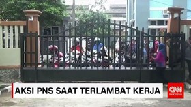 Aksi PNS Saat Terlambat Kerja