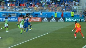 VIDEO: Nigeria vs Islandia Tanpa Gol  di Babak Pertama