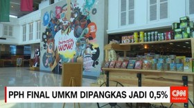 PPH Final UMKM Dipangkas Jadi 0,5%