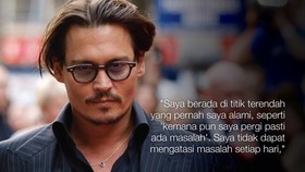FOTO: 8 Pengakuan 'Sadis' Johnny Depp