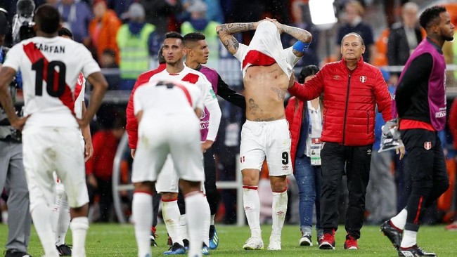 FOTO: Kemenangan Prancis Singkirkan Peru di Piala Dunia 2018