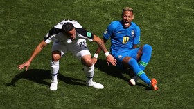 Babak Pertama: Brasil vs Kosta Rika Masih Imbang
