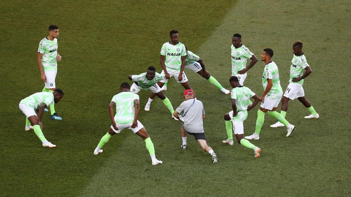 FOTO: Ahmed Musa Pahlawan Nigeria Penakluk Islandia