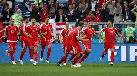 Babak Pertama, Gol Mitrovic Bawa Serbia Unggul Atas Swiss