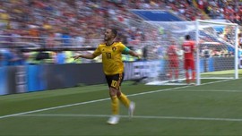 VIDEO: Drama Tujuh Gol Kemenangan Belgia atas Tunisia