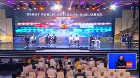 VIDEO: Debat Terakhir Pilgub Jabar Tanpa Serangan Paslon Lain