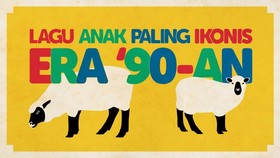 INFOGRAFIS: Lagu Anak Paling Ikonis Era '90-an