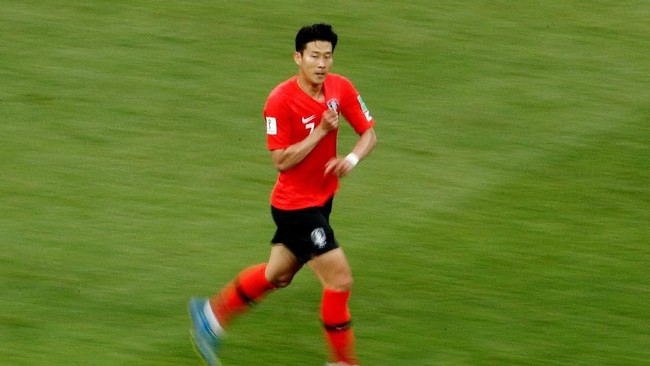 Penyerang Tottenham Hotspur, Son Heung-min yang ikut diboyong Korsel di Asian Games 2018 menjadikan kegagalan Jerman di Piala Dunia 2018 sebagai pelajaran.