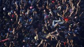 FOTO: 'Surga' Pencinta Musik Menyentak Meski nananya Hellfest, festival musik yang digelar di Prancis setiap tahun bak 'surga' bagi pencinta musik keras menyentak seperti rock, punk dan heavy metal.