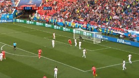 VIDEO: Cuplikan Gol Mitrovic ke Gawang Swiss di Babak Pertama