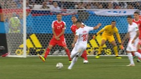 VIDEO: Gol Telat Menangkan Swiss Atas Serbia