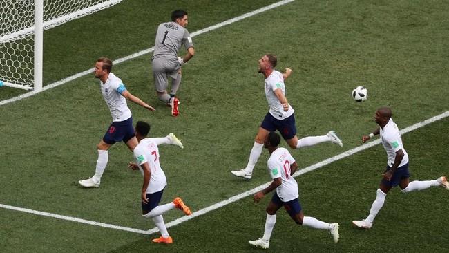 Timnas Inggris tampil dominan ketika menggasak Panama 6-1 di Grup G Piala Dunia 2018. Dengan torehan enam poin, Inggris dipastikan lolos.