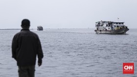 Sopir Taksi Laut Ikuti Perkembangan Pemilu 2019 dari Media