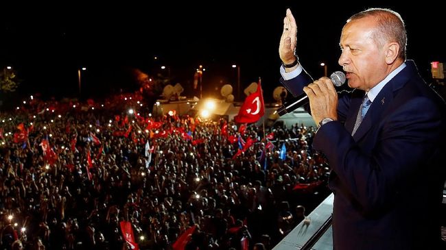 Dilantik Jadi Presiden, Erdogan Sebut Turki Masuki Awal Baru