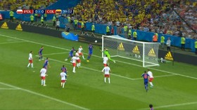 VIDEO: Mina Bawa Kolombia Unggul 1-0 atas Polandia di Babak I