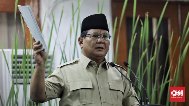 Prabowo Subianto menyebut angka tersebut berdasarkan riset sejumlah lembaga nonpemerintah dan BPN. Dia menyampaikan hal itu usai bertemu Zulkifli Hasan.