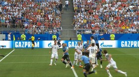 VIDEO: Tiga Gol Uruguay Bungkam Rusia
