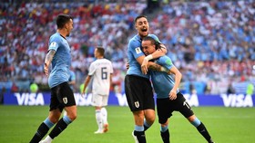 Tekuk Rusia 3-0, Uruguay Juara Grup A