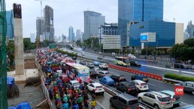 VIDEO: Jakarta Kembali Macet Usai Libur Lebaran