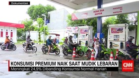 Konsumsi Premium Naik Saat Mudik Lebaran