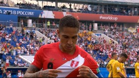 VIDEO: Gol Guerrero Bawa Peru Bungkam Australia 2-0