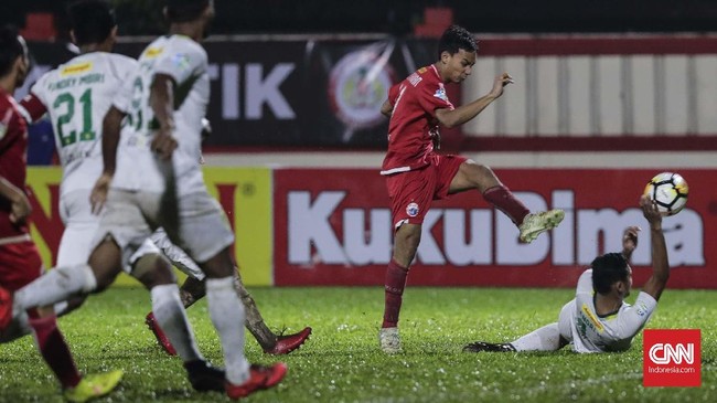 Persija Jakarta menang 1-0 atas Borneo FC di Stadion Aji Imbut Tenggarong dalam laga pekan ke-21 Liga 1 2018.